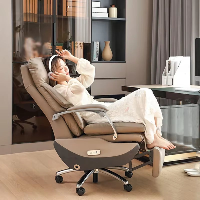 Vanity Ergonomic Office Chair Gaming Swivel Computer Comfortable Study Chair Home Office Rolling Silla De Escritorio Furniture