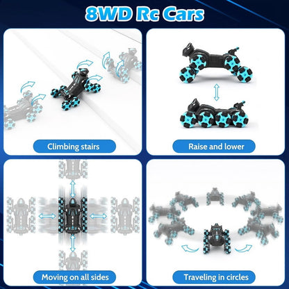 Remote & Gesture Controlled Stunt Car Robot