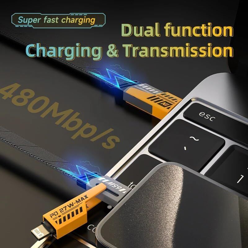 4 in 1 car cable