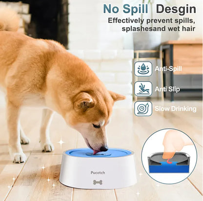 Spill Proof Dog Water Bowl