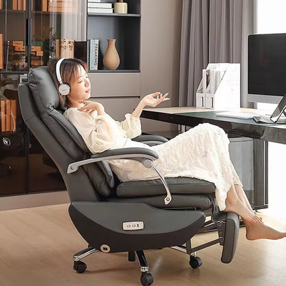 Vanity Ergonomic Office Chair Gaming Swivel Computer Comfortable Study Chair Home Office Rolling Silla De Escritorio Furniture
