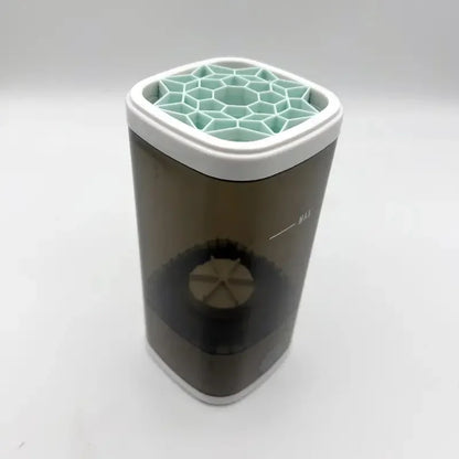 Portable Electric Makeup Brush Cleaner with USB Plug - 3-in-1 Automatic Washing and Drying Tool