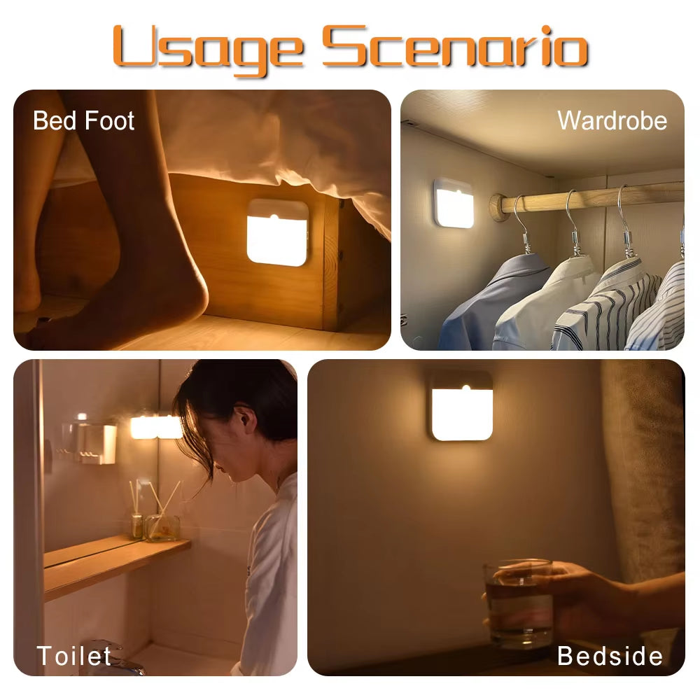 Indoor Motion Sensor Light for Wardrobes, Bedsides, etc