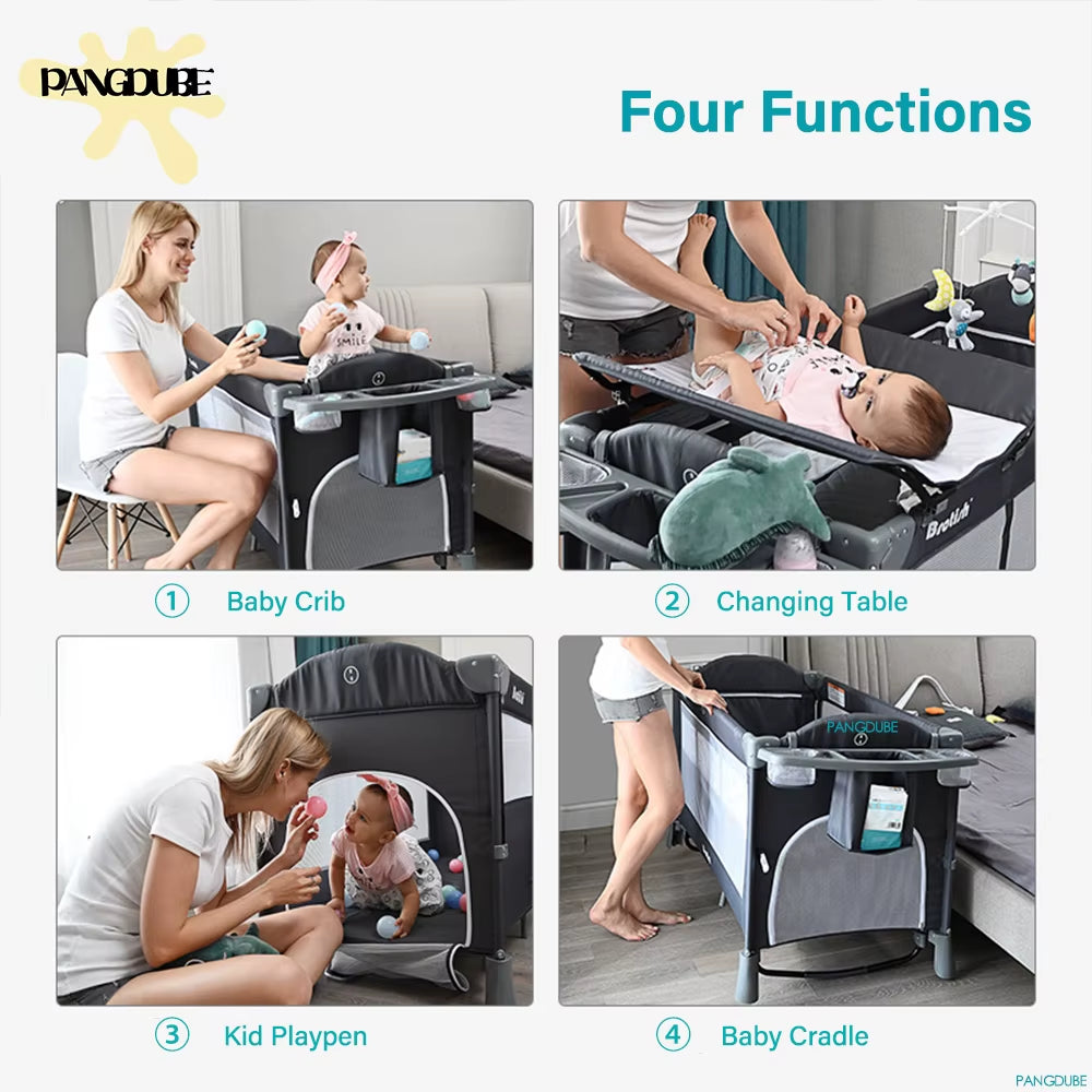 Multifunctional Baby Crib
