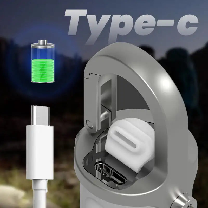 Ultra-Bright Waterproof Mini Keychain Flashlight