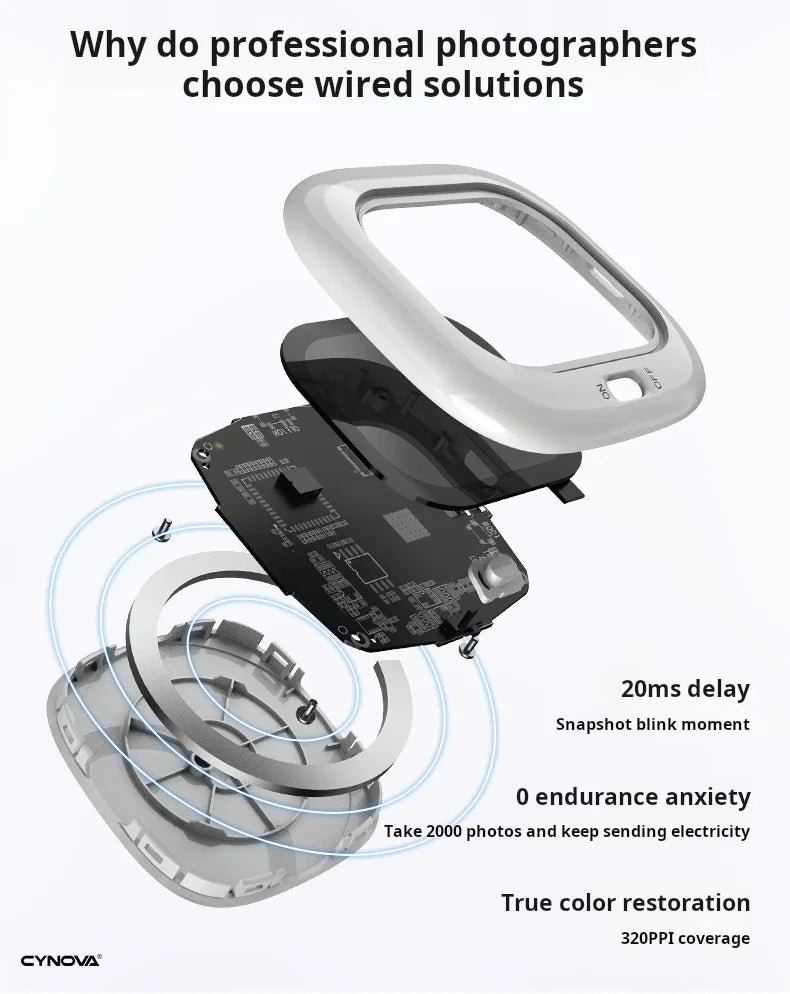 Magnetic mini AMOLED Selfie Monitor