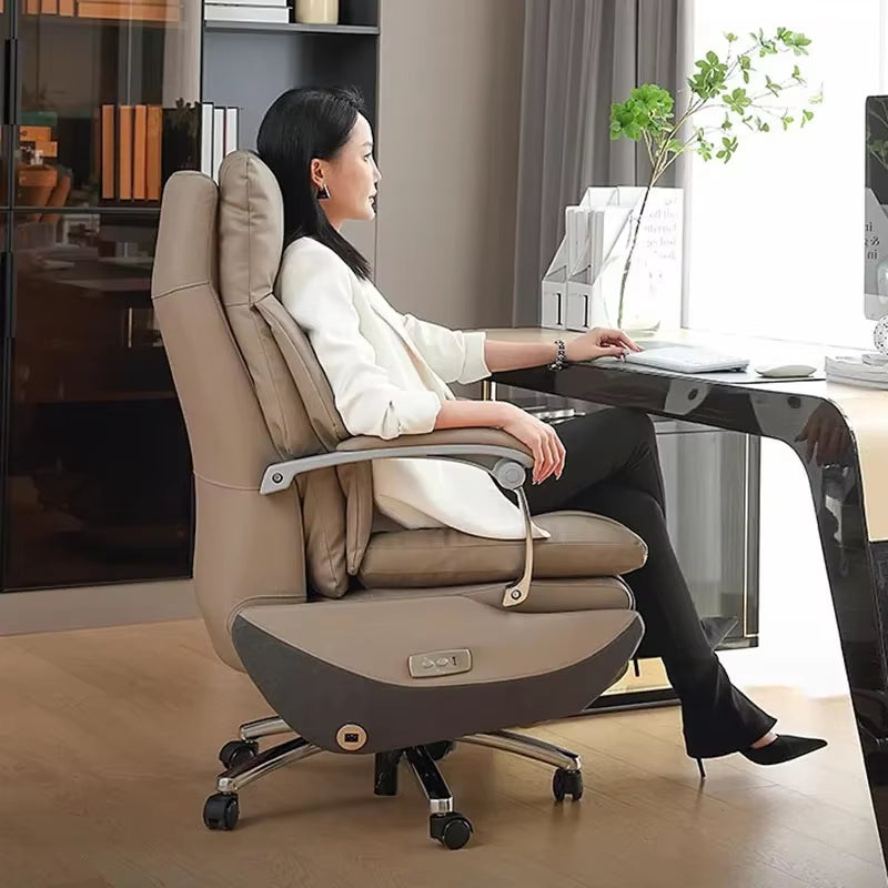 Vanity Ergonomic Office Chair Gaming Swivel Computer Comfortable Study Chair Home Office Rolling Silla De Escritorio Furniture