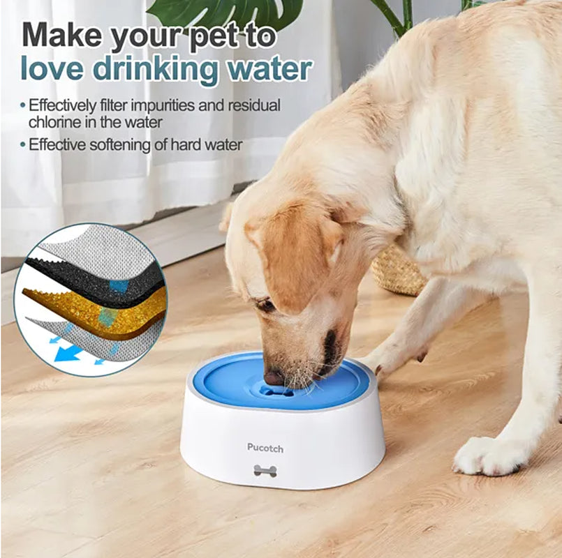Spill Proof Dog Water Bowl